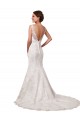 Ivory Sweetheart Sleeveless Lace Mermaid Sexy Wedding Dress Townsville
