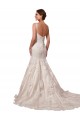 Ivory V-Neck Sleeveless Mermaid Bridal Wedding Dress Townsville