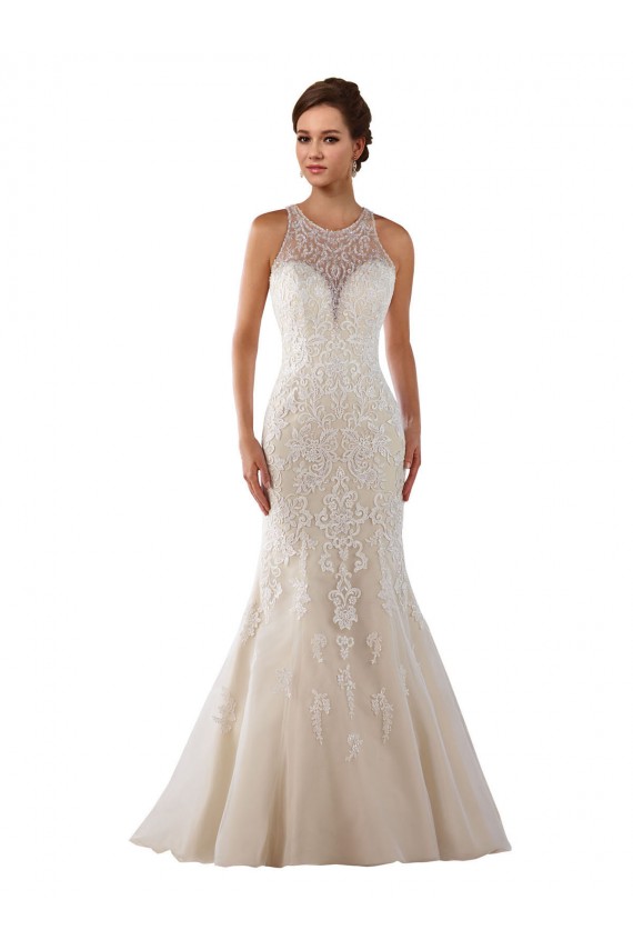 Ivory Sweetheart Sleeveless Mermaid Bridal Gown Townsville
