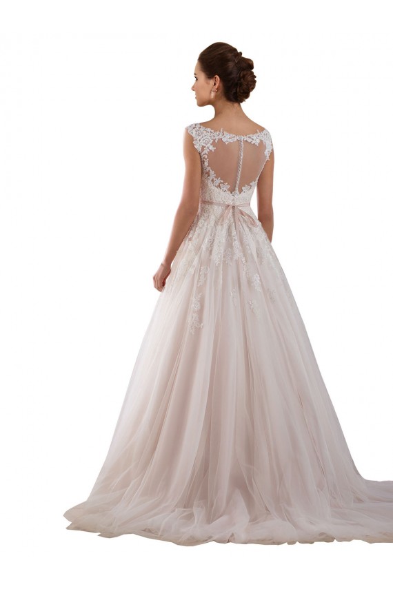 Ivory Sweetheart Sleeveless Keyhole Back Ball Gown Wedding Dress Townsville