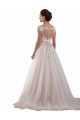 Ivory Sweetheart Sleeveless Keyhole Back Ball Gown Wedding Dress Townsville