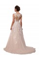 Ivory Sweetheart Sleeveless A-Line Long Wedding Dress Townsville