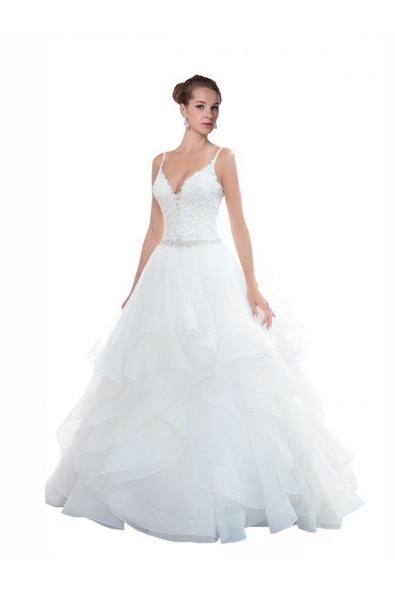 White Sweetheart Sleeveless Ball Gown Beach Wedding Dress Townsville
