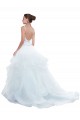 White Sweetheart Sleeveless Ball Gown Beach Wedding Dress Townsville