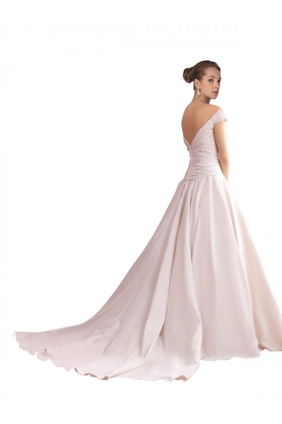 Ivory Sweetheart Sleeveless V-Back A-Line Wedding Dresses Townsville