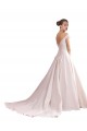 Ivory Sweetheart Sleeveless V-Back A-Line Wedding Dresses Townsville