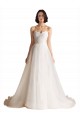 Ivory Sweetheart Sleeveless Low Back A-Line Bridal Wedding Dress Townsville