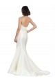 Ivory Sweetheart Sleeveless Trumpet Bridal Dress Townsville