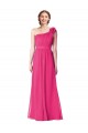 Azalea One Shoulder Sleeveless A-Line Bridesmaid Gown Townsville
