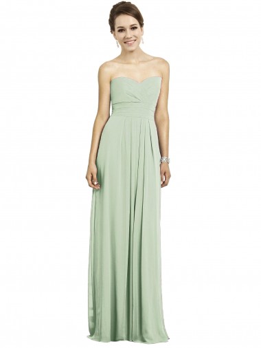 Sage Sweetheart Sleeveless A-Line Bridesmaid Dress Townsville