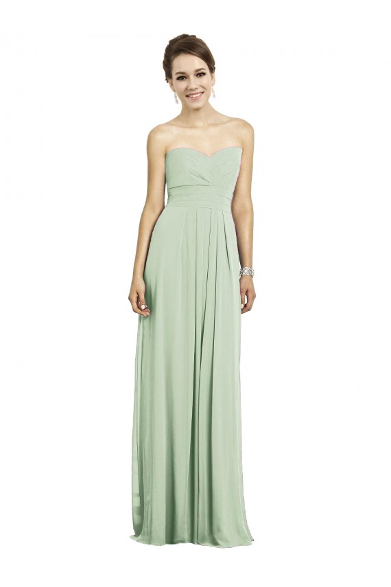 Sage Sweetheart Sleeveless A-Line Bridesmaid Dress Townsville
