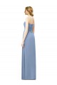 Dusty Blue Strapless Sleeveless A-Line Formal Dresses / Bridesmaid Dresses Townsville