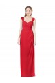 Red Sweetheart Cap Sleeves A-Line Formal Dress / Bridesmaid Dress Townsville