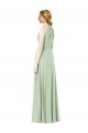 Emerald Green Halter Neck Sleeveless A-Line Bridesmaid Dress Townsville