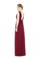 Royal Blue V-Neck Sleeveless A-Line Bridesmaid Gowns Townsville
