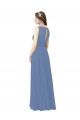 Windsor Blue Sweetheart Sleeveless Sheath Bridesmaid Dress Townsville