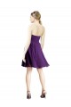 Purple Strapless Sleeveless A-Line Bridesmaid Dress Townsville