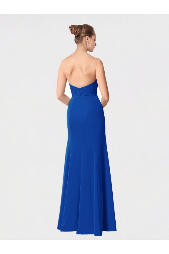 Burgundy Sweetheart Sleeveless Mermaid Bridesmaid Dress Townsville
