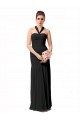 Black Halter Neck Sleeveless Mermaid Bridesmaid Dress / Evening Dress Townsville