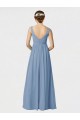Dusty Blue Sweetheart Sleeveless A-Line Bridesmaid Gown Townsville