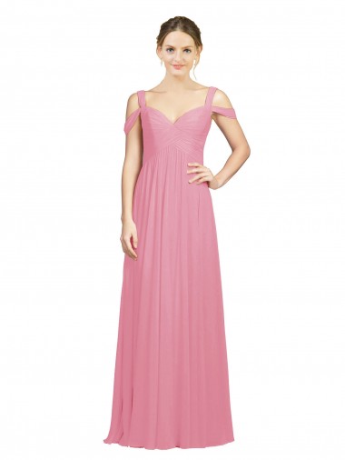 Skin Pink Sweetheart Sleeveless A-Line Bridesmaid Dress Townsville