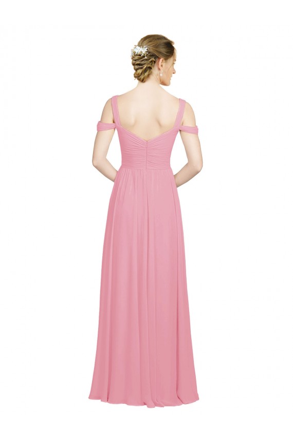 Skin Pink Sweetheart Sleeveless A-Line Bridesmaid Dress Townsville