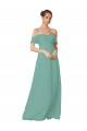 Seaside Spaghetti Straps Flutter Sleeves A-Line Bridesmaid Dress Townsville