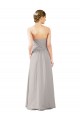 Oyster Silver Strapless Sleeveless A-Line Bridesmaid Dress Townsville