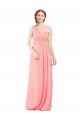 Salmon Sweetheart Sleeveless A-Line Bridal Party Dress Townsville