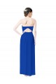 Royal Blue Sweetheart Sleeveless Open Back Sheath Bridesmaid Dress Townsville