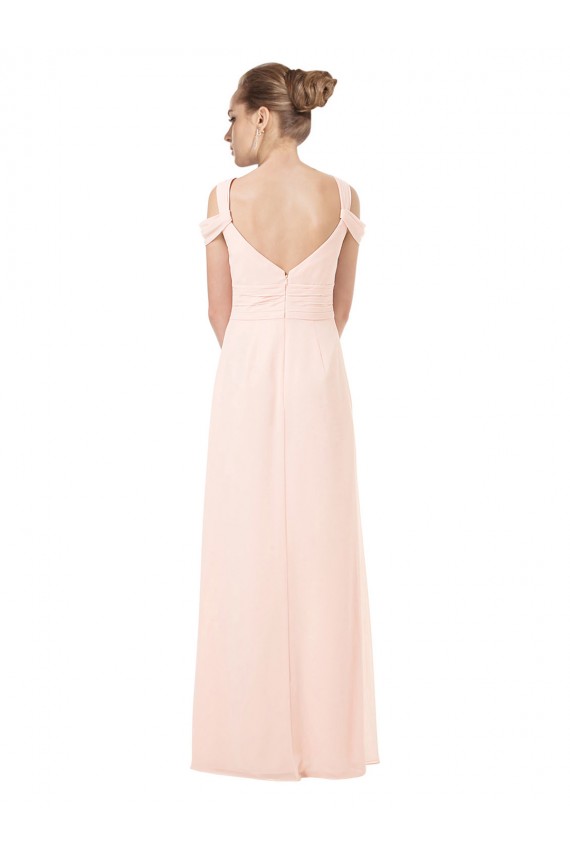 Pink Sweetheart Sleeveless Keyhole Back A-Line Bridesmaid Dress / Evening Dress Townsville
