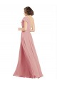 Bliss Pink One Shoulder Sleeveless A-Line Bridesmaid Dress / Evening Dress Townsville