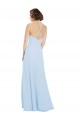 Light Sky Blue Halter Neck Sleeveless A-Line Wedding Party Dress Townsville