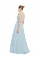 Sea Glass Off the Shoulder Sleeveless A-Line Evening Dress / Bridesmaid Dress Townsville