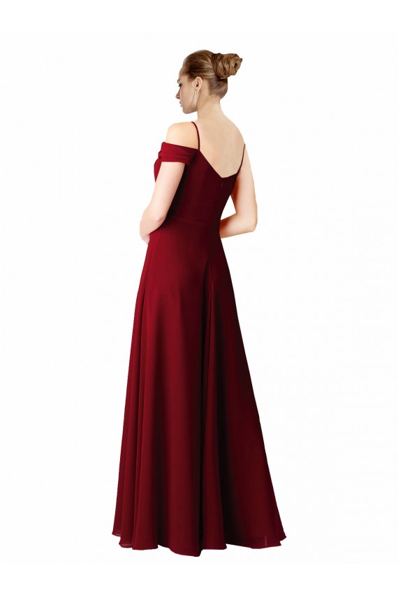 Burgundy Sweetheart Sleeveless A-Line Bridesmaid Dress / Evening Dress Townsville