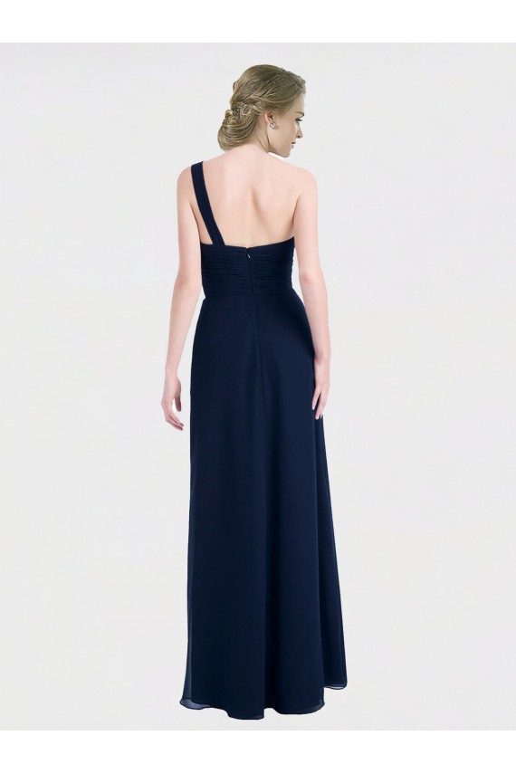 Dark Navy Sweetheart Sleeveless Low Back A-Line Bridesmaid Dress / Formal Dress Townsville