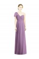 Dark Lavender Sweetheart Flutter Sleeves Open Back A-Line Formal Dress / Bridesmaid Dress Townsville