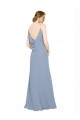 Dusty Blue Sweetheart Sleeveless A-Line Bridesmaid Dress / Evening Dress Townsville