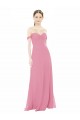 Skin Pink Sweetheart Cap Sleeves A-Line Formal Dress / Bridesmaid Dress Townsville