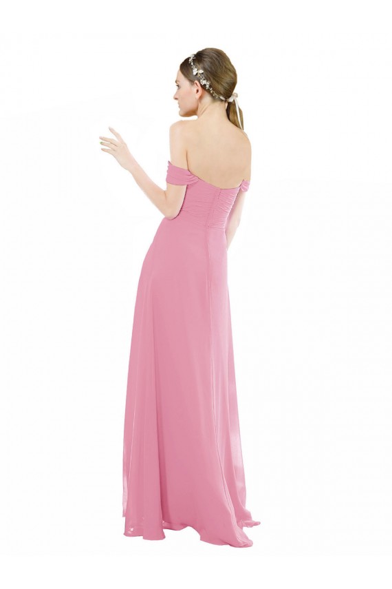 Skin Pink Sweetheart Cap Sleeves A-Line Formal Dress / Bridesmaid Dress Townsville