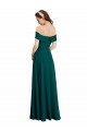 Hunter Off the Shoulder Cap Sleeves A-Line Bridesmaid Dress Townsville