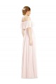 Pink Square Neck Sleeveless A-Line Formal Bridesmaid Dress Townsville