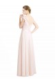 Cream Pink Sweetheart Sleeveless V-Back A-Line Bridesmaid Dress Townsville
