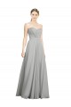 Silver Sweetheart Sleeveless Low Back A-Line Bridesmaid Dresses Townsville