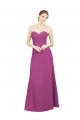 Wild Berry Sweetheart Sleeveless Low Back A-Line Bridesmaid Dress Townsville