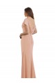 Bliss Pink High Neck Sleeveless Low Back Mermaid Prom Dress / Bridesmaid Dress Townsville