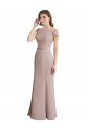 High Neck Cap Sleeves Mermaid Formal Dress / Bridesmaid Dress Townsville