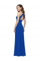 Royal Blue V-Neck Sleeveless Keyhole Back A-Line Bridesmaid Dress / Formal Dress Townsville