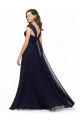 Dark Navy Sweetheart Sleeveless A-Line Bridesmaid Gowns Townsville
