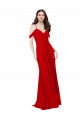 Dark Red Sweetheart Sleeveless Open Back A-Line Bridesmaid Dress Townsville
